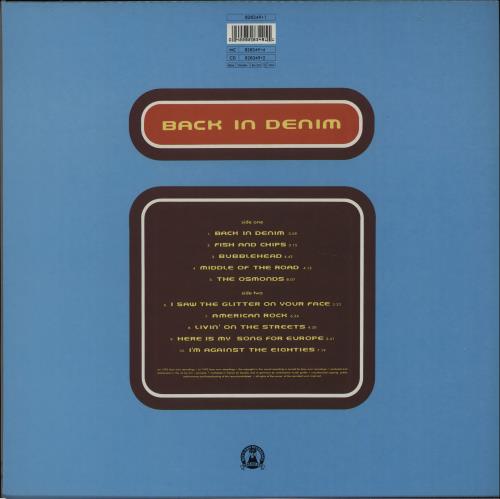 DENIM デニムBACK IN DENIM アルバム レコード Denim - Back In Denim LP